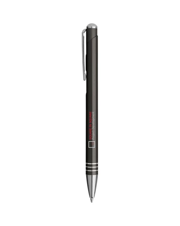 Izmir Ballpoint Pen With Knurled Pusher