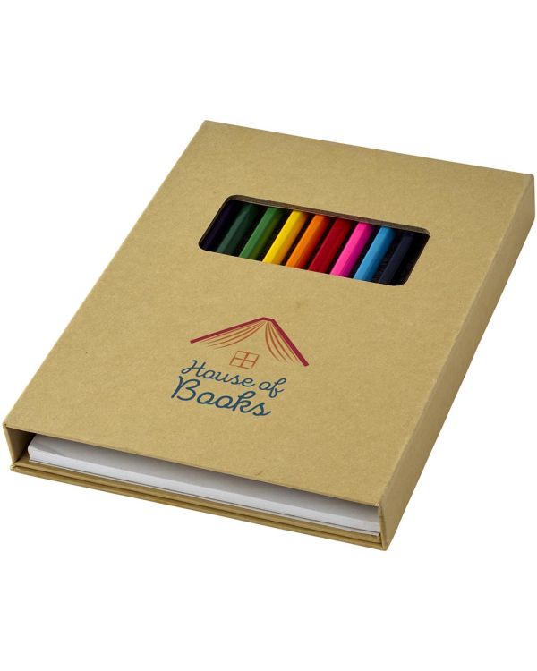 Pablo Colouring Set With Drawing Paper