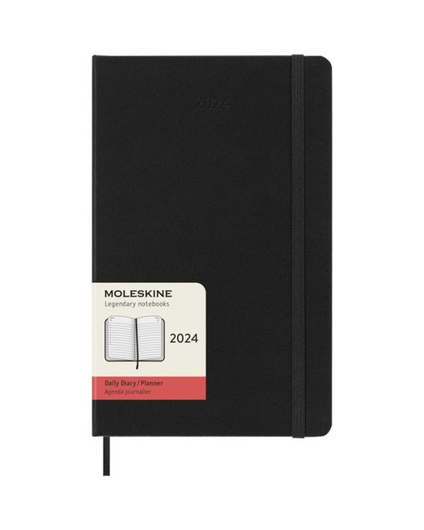 12M Daily L Hard Cover Planner