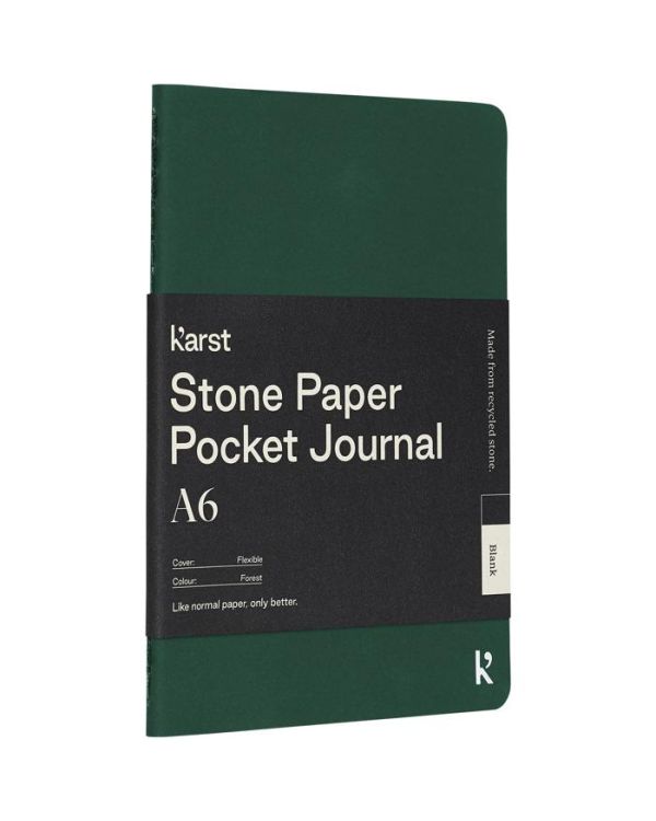 Karst A6 Stone Paper Softcover Pocket Journal - Blank