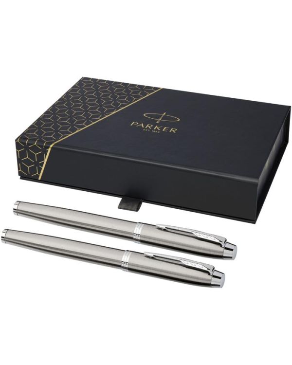 Parker IM Rollerball And Fountain Pen Set