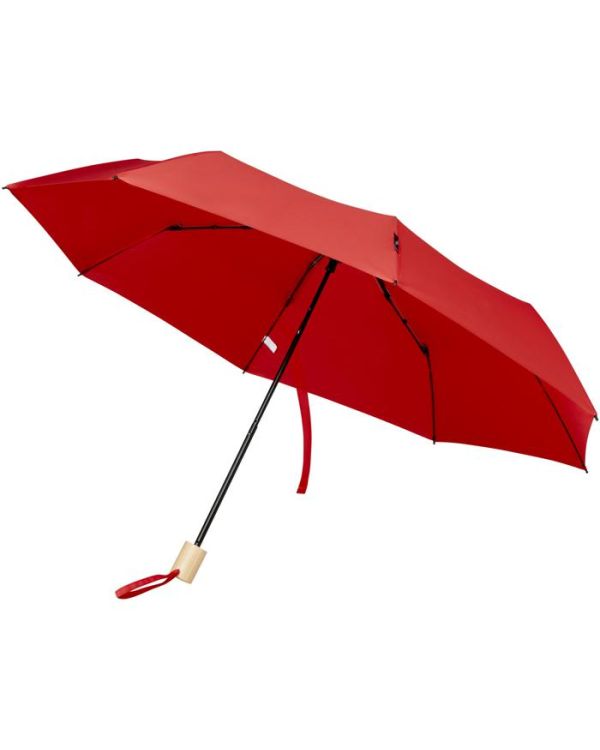 Birgit 21'' Foldable Windproof Recycled PET Umbrella
