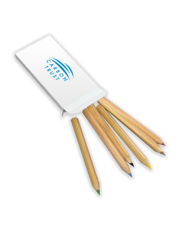 Green & Good 1/2 Size Colouring Pencils Pack - Sustainable Timber