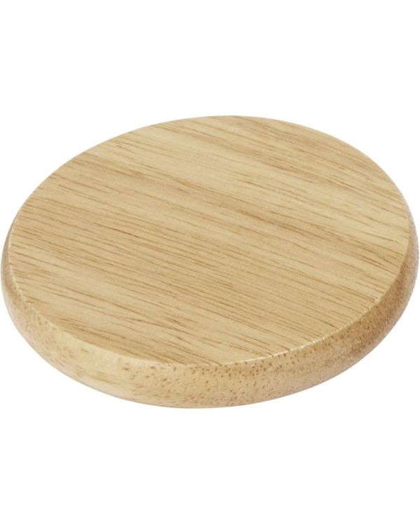 Scoll Wooden Coaster With Bottle Opener