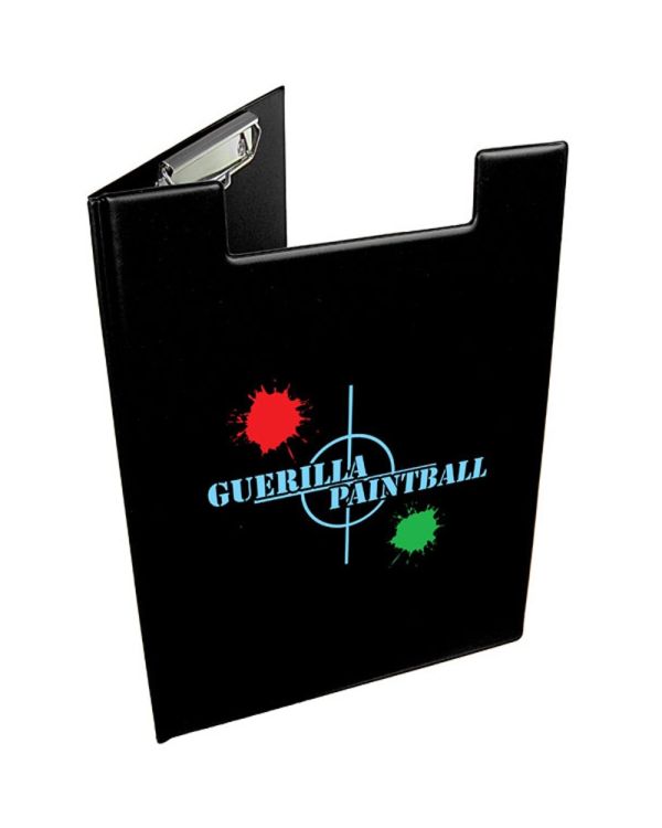 A4 Folder Clipboard - Available in Red Black White or Blue