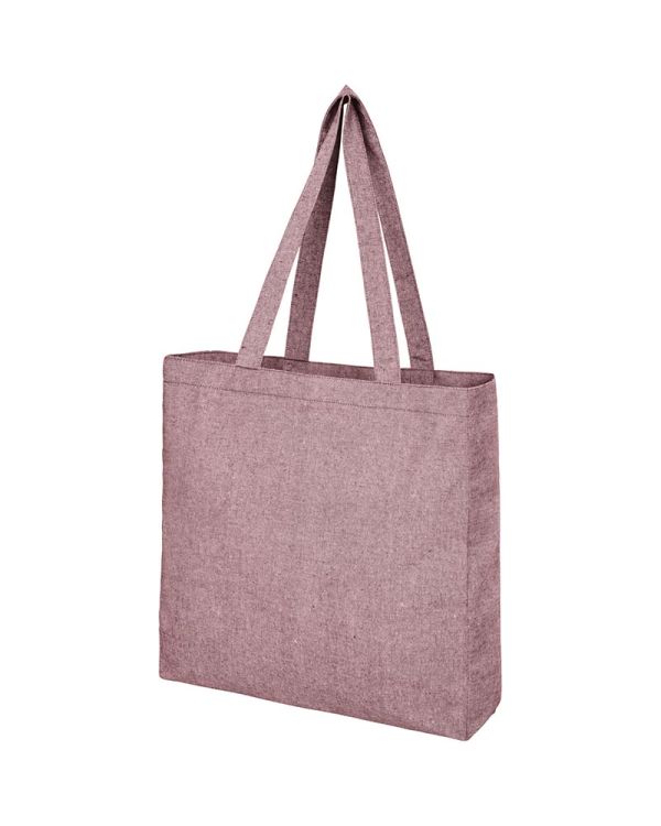 Pheebs 210 g/m² Recycled Gusset Tote Bag 13L