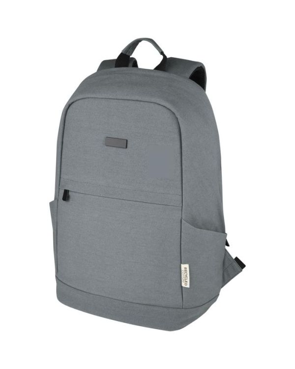 Joey 15.6" GRS Recycled Canvas Anti-Theft Laptop Backpack 18L