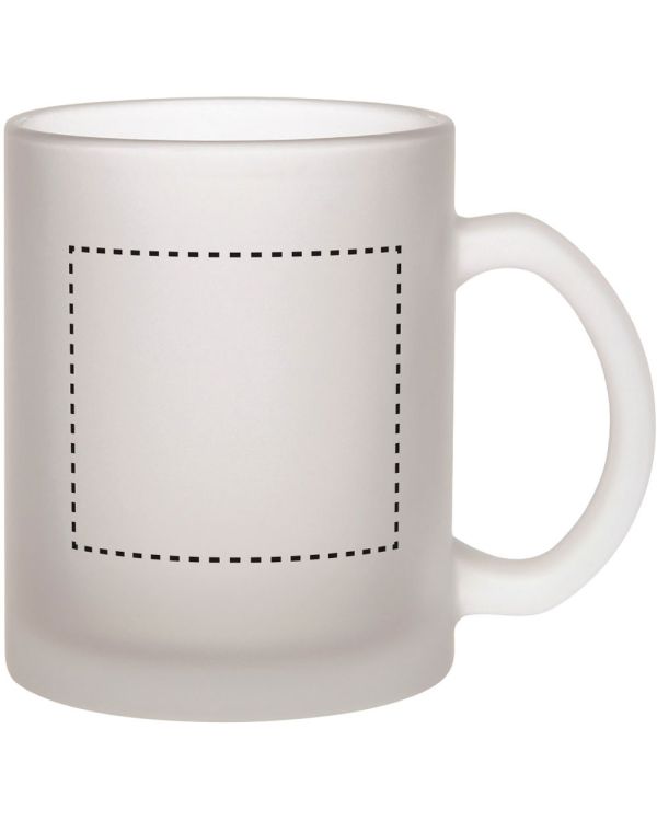 Budget Buster Frosted Glass Mug