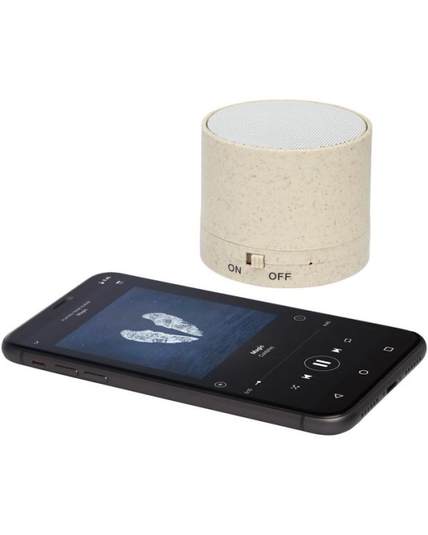 Kikai Wheat Straw Bluetooth Speaker