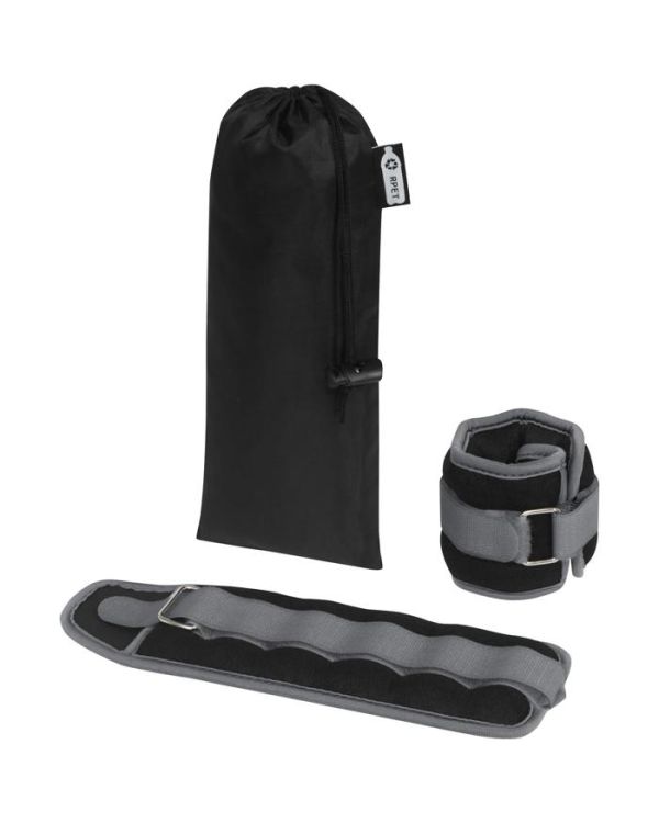 Jane Set Of 2 x 0.5 Kg Adjustable Ankle/Wrist Weights