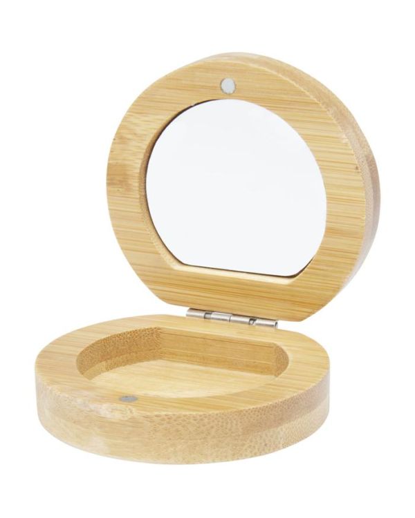 Afrodit Bamboo Pocket Mirror
