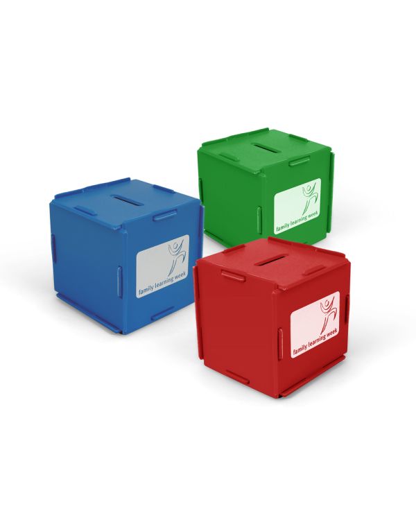 Green & Good Money Box Cube - Recycled