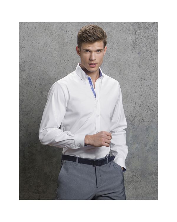 Mens Contrast Oxford Shirt