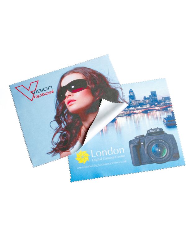 UK Decorated Lens Cleaning Cloth