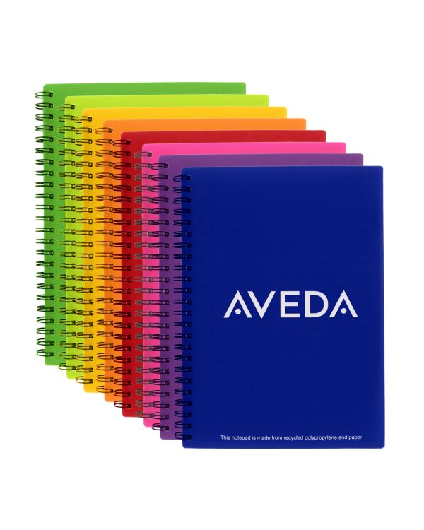 Green & Good A5 Polypropylene Wire Notebooks - Recycled