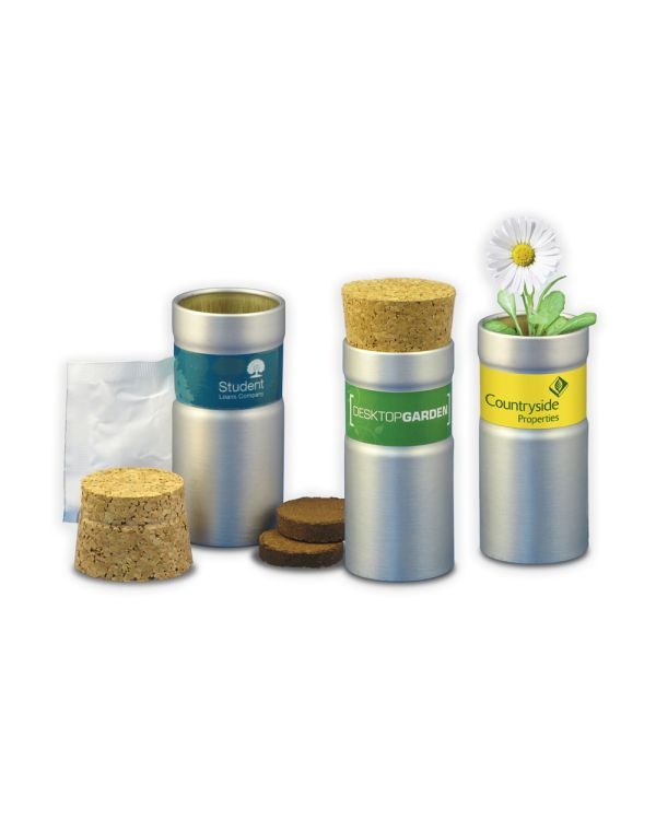 Green & Good Desktop Garden Tube - Recycled Aluminium
