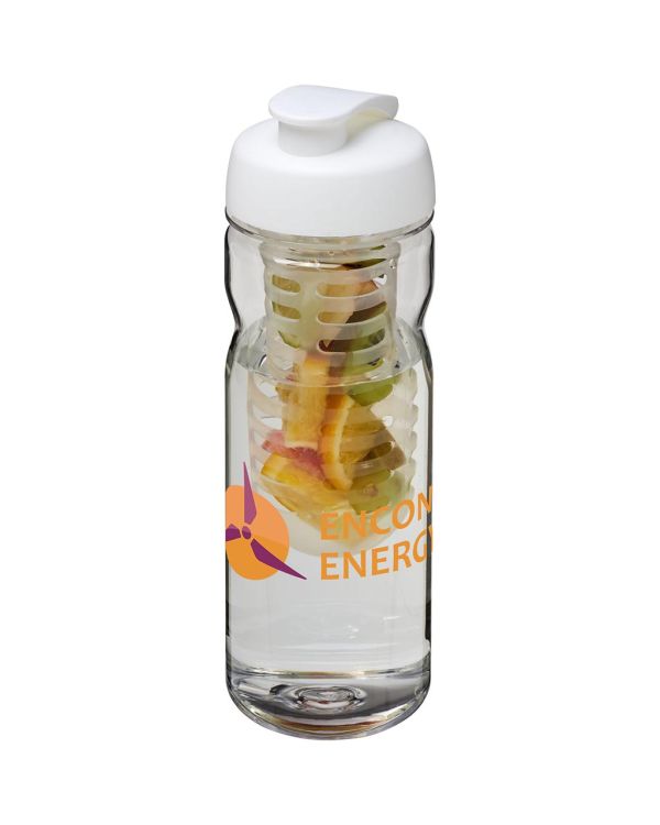 H2O Base Tritan 650 ml Flip Lid Bottle & Infuser