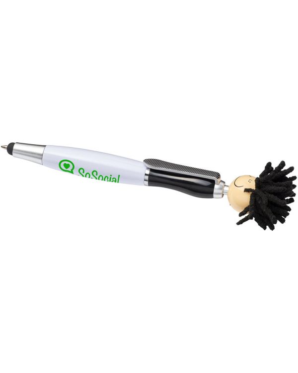Mop Head Stylus Ballpoint Pen