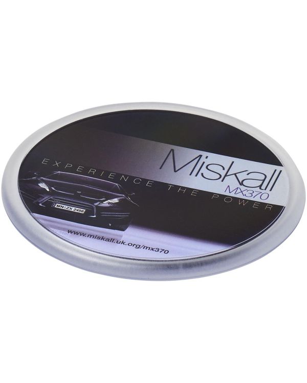 Ellison Round Plastic Coaster With Paper Insert