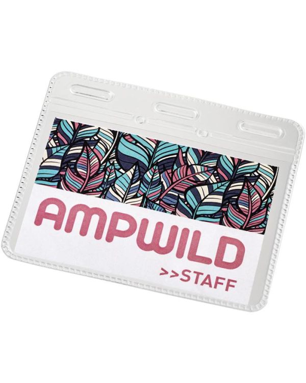 Arell Clear Plastic Id Pouch