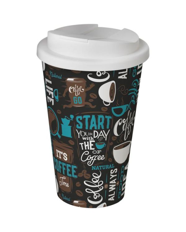 Brite-Americano 350 ml Tumbler With Spill-Proof Lid