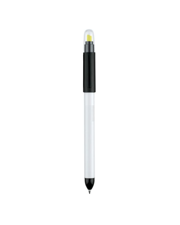 Senator Duo Pen Polished Plastic Multifunction Ballpen & Highlighter