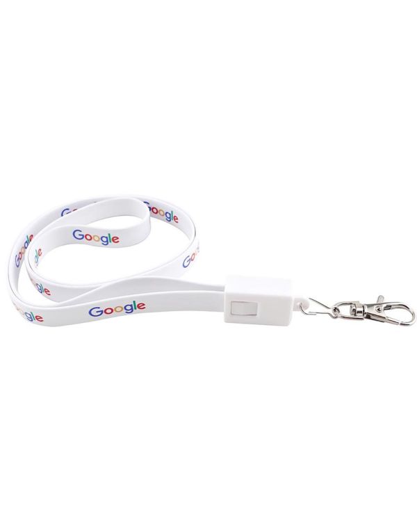 2-in-1 Charging Cable Lanyard