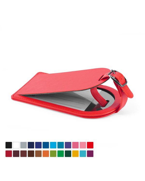 Large Luggage Tag With Security Flap In Belluno