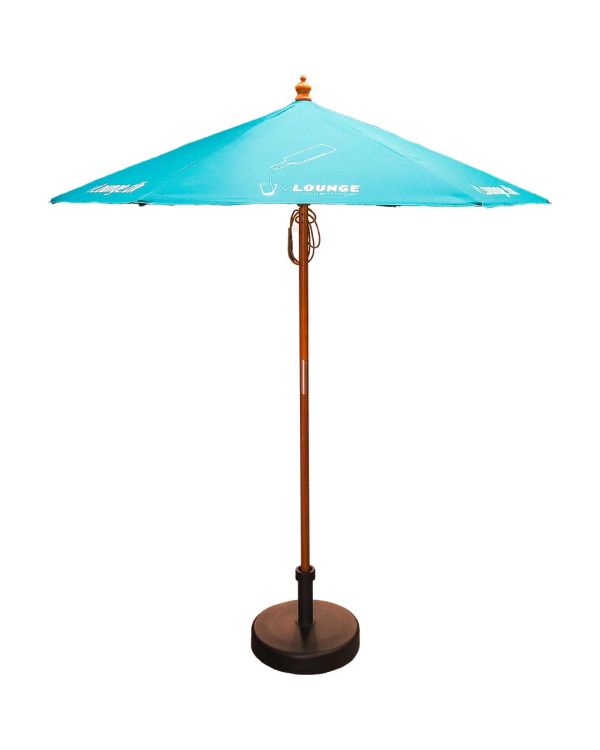 2m Wooden Parasol