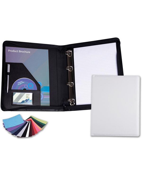 Belluno Zipped Ring Binder
