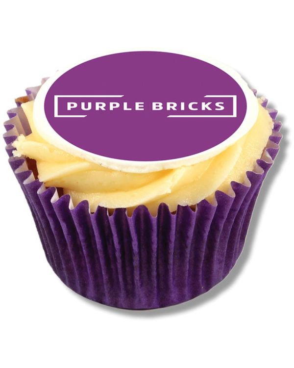 Logo Frosted Cupcake