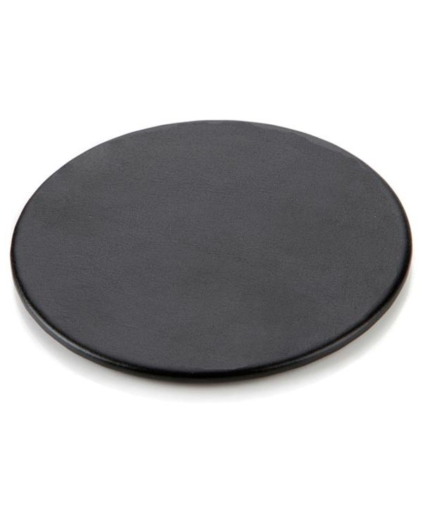 Woburn Leather Round Coaster