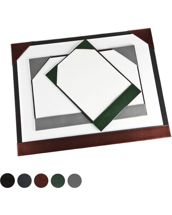 Hampton Leather A4 Desk Pad Blotter