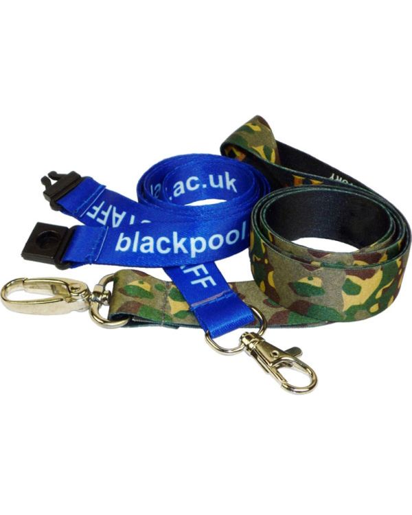 15mm Recycled PET Dye Sub Lanyard