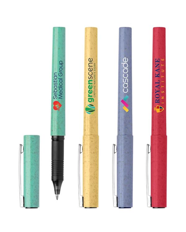 Fox Gel - Eco Wheat Plastic Pen  