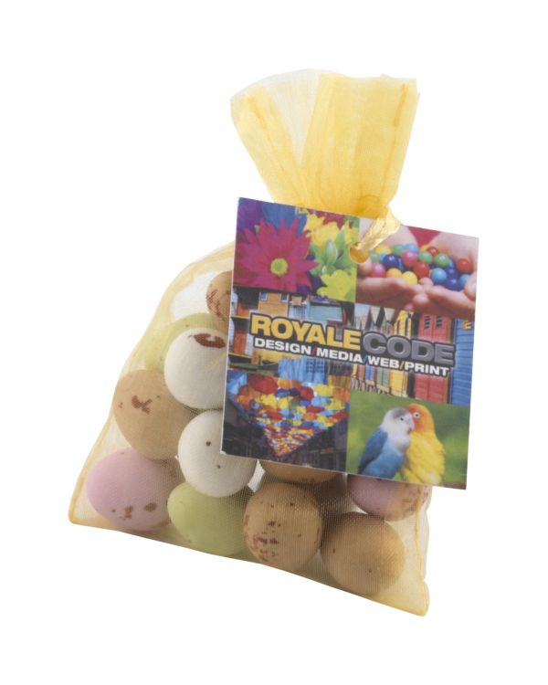 Standard Organza Bag With Mini Eggs