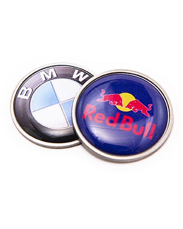 Antique Nickel Resin Dome 25Mm Golf Ball Marker