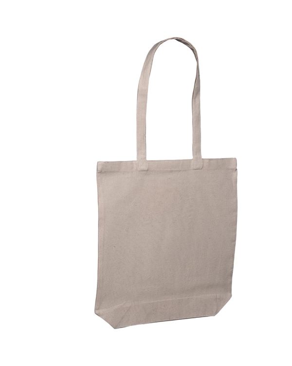 8oz Canvas Shopper Bag - with Full Gussett
