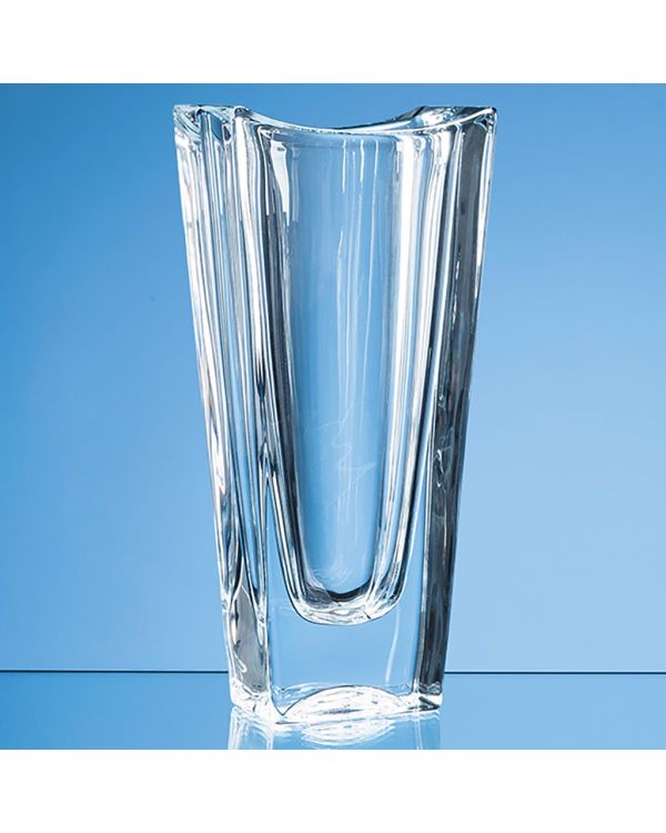 30cm Crystalite Okinawa Tapered Vase