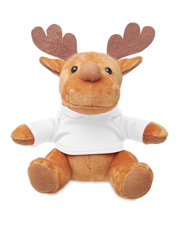 Rudolph Plush Reindeer With Hoodie