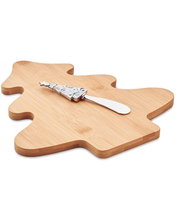 Treechesse Cheese Board Set In Bamboo