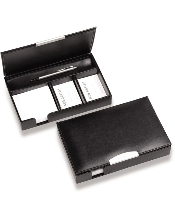 Executive Nappa Leather Desk Organiser