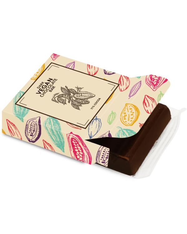 Eco Range – Eco 3 Baton Bar Box - Vegan Dark Chocolate - 71% Cocoa