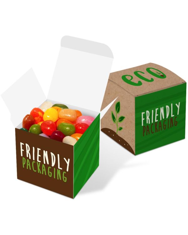 Eco Range - Eco Cube Box - The Jelly Bean Factory