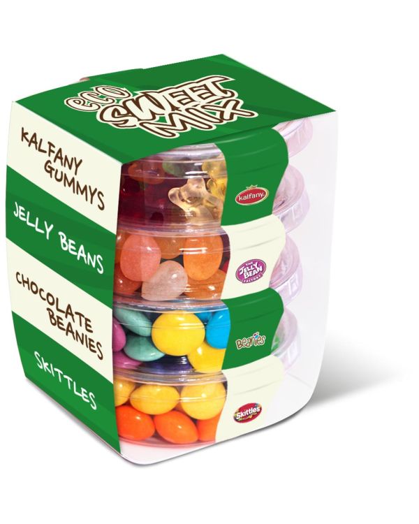 Eco Range - Eco Pot Stackers - Sweets Mix