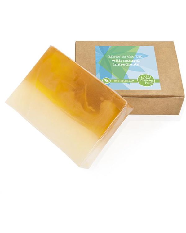 Hand Made Aromatherapy Soap In A Brown Box (100G)