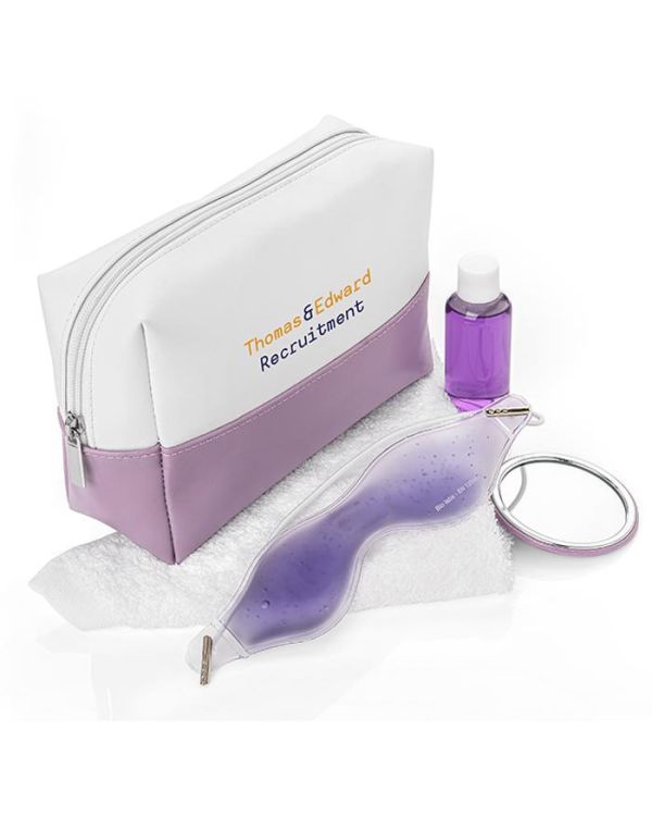 Wellbeing / Spa Set In A Purple And White Bag