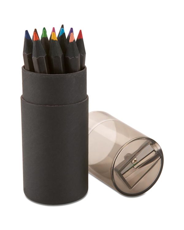 Blocky Black Colouring Pencils