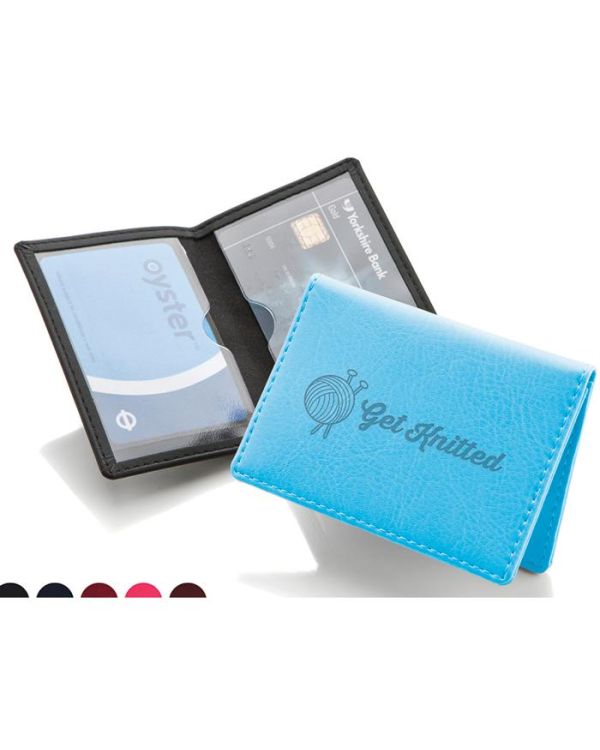 Belluno Leatherette Credit Or Travel Card Case