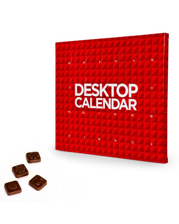 Milk Chocolate Desktop Advent Calendar